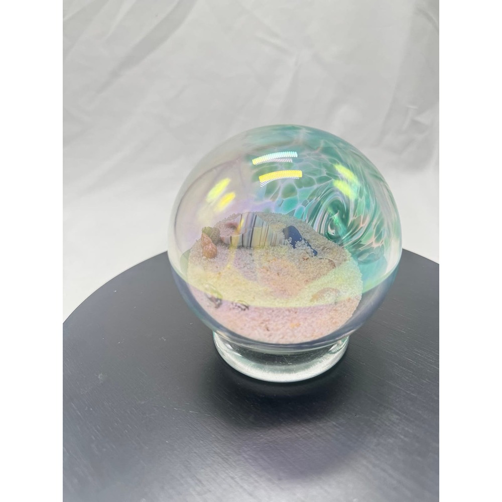 Glass Eye Studio hand blown paperweight